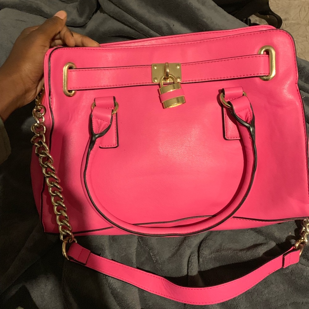 Pink purse